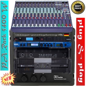PA Rack 5400W plug & play